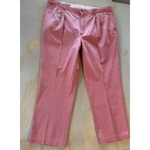 Murrays Toggery Shop Pants Mens 44x31 Nantucket Reds Pleated 100% Cotton Perfect